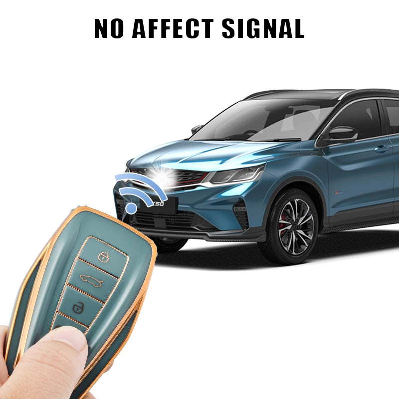 غطاء مفتاح ملون لـ Geely Coolray