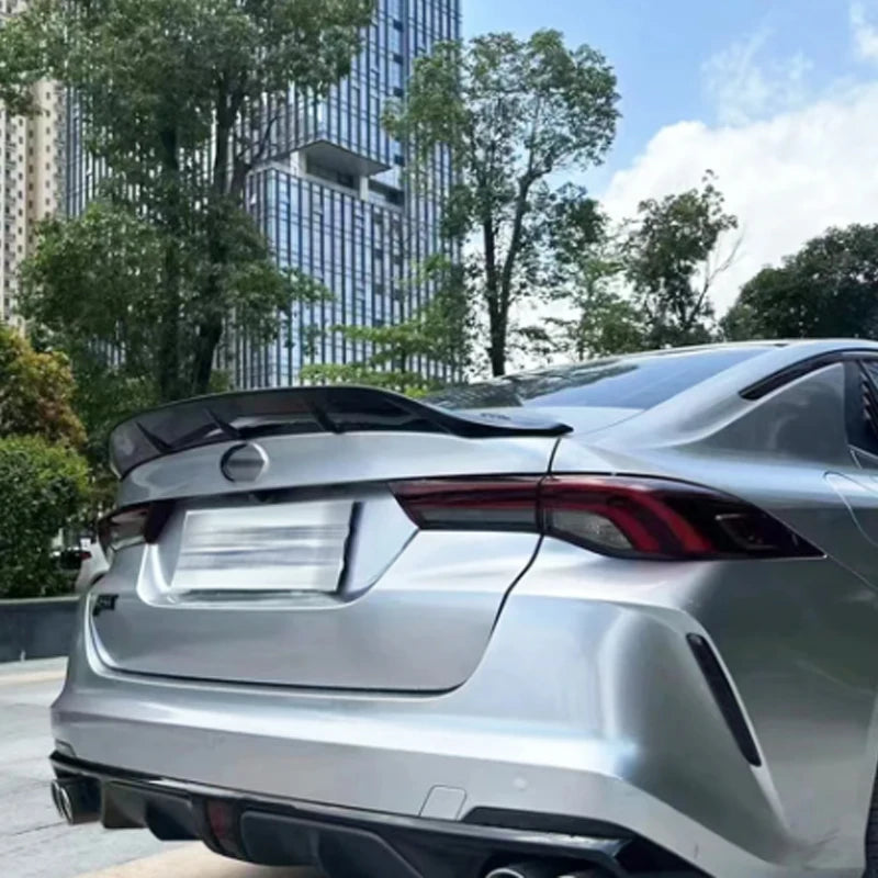 جناح خلفي CJM Style لـ GAC إمباو – سبويلر Ducktail من ABS باللون الأسود اللامع أو بنقشة الكاربون