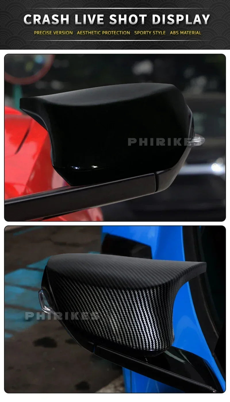 أغطية مرايا جانبية لشفروليه كورفيت C8 Z51 / Z06 (2020-2023) – غطاء مرايا خارجية