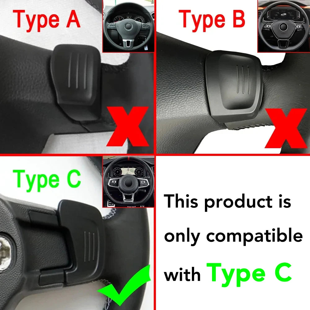 مبدلات ناقل الحركة (Paddle Shift) لفولكس واجن جولف 7 / 7.5 GTI وR-Line وبولو وجيتا GLI – امتداد رياضي للمقود