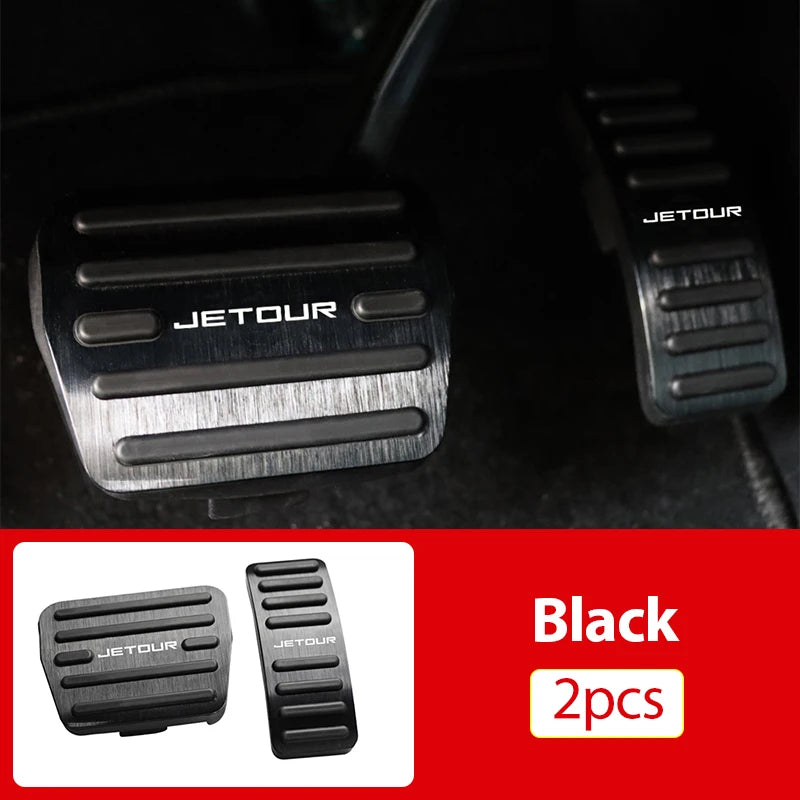 غطاء دواسات البنزين والفرامل لجيب جيتور X70 / X90 Plus / X95 / Dashing (2018-2024)