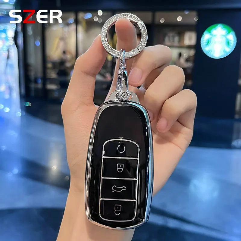 غطاء مفتاح TPU لشيري تيجو 8 برو