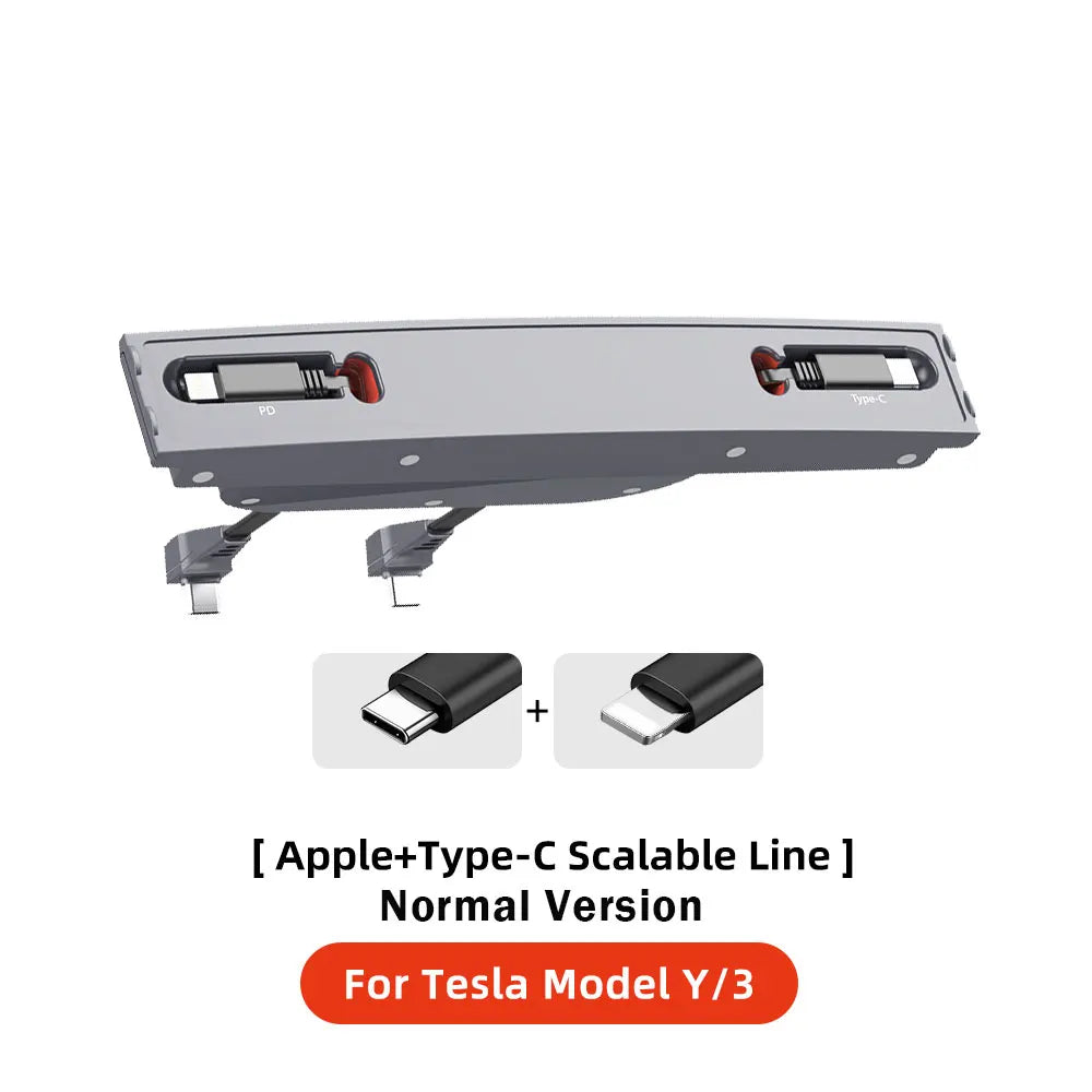 شاحن USB Hub لتسلا موديل 3 / موديل Y