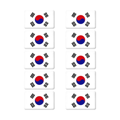 10pcs Epoxy UK United Kingdom Flag Sticker Car Interior Decoration Decal for Jaguar XE XF XJ Land Rover Range Rover Evoque Badge