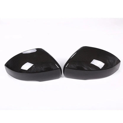 ABS Carbon Fiber For Range Rover Sport L494 2014-2017 ABS Plastic Side Rearview Mirror Cover Trim For Landrover Discovery 4 5