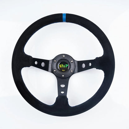 مقود رياضي عالمي 14 إنش (350 مم) شمواه أو PVC – Deep Dish للدرفت والسباقات