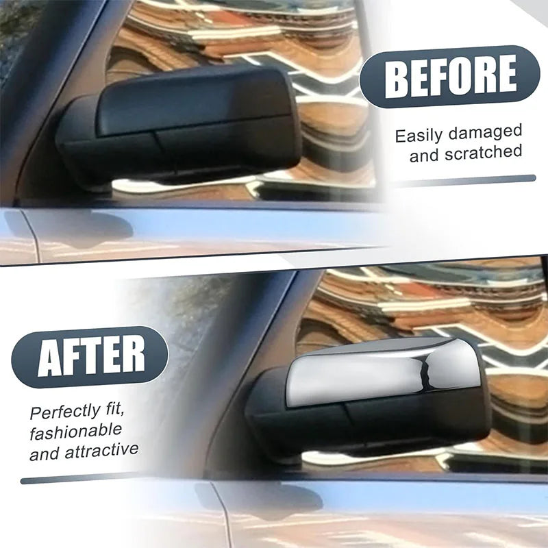 Rhyming Side Rearview Mirror Cover For Land Rover Freelander 2 Discovery 4 LR4 LR2 Range Rover Sport 2010-2014 LR019961 LR015056