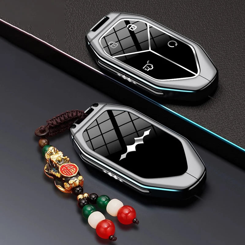 غطاء مفتاح زنك فاخر لـ BYD Leopard 5 / Leopard 8