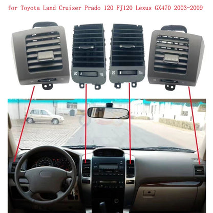 إطار فتحات مكيف داخلي لليكزس GX470 وتويوتا لاندكروزر برادو 120 FJ120