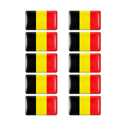 10pcs Epoxy UK United Kingdom Flag Sticker Car Interior Decoration Decal for Jaguar XE XF XJ Land Rover Range Rover Evoque Badge