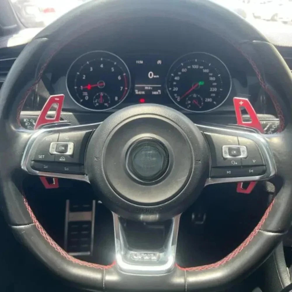 مبدلات ناقل الحركة (Paddle Shift) لفولكس واجن جولف 7 / 7.5 GTI وR-Line وبولو وجيتا GLI – امتداد رياضي للمقود