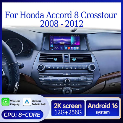 شاشة أندرويد 16 لهوندا أكورد 8 / Crosstour (2008-2012)