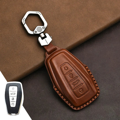 غطاء مفتاح جلدي لـ Geely Coolray