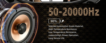 سماعات سيارات 6.5 إنش – طقم قطعتين