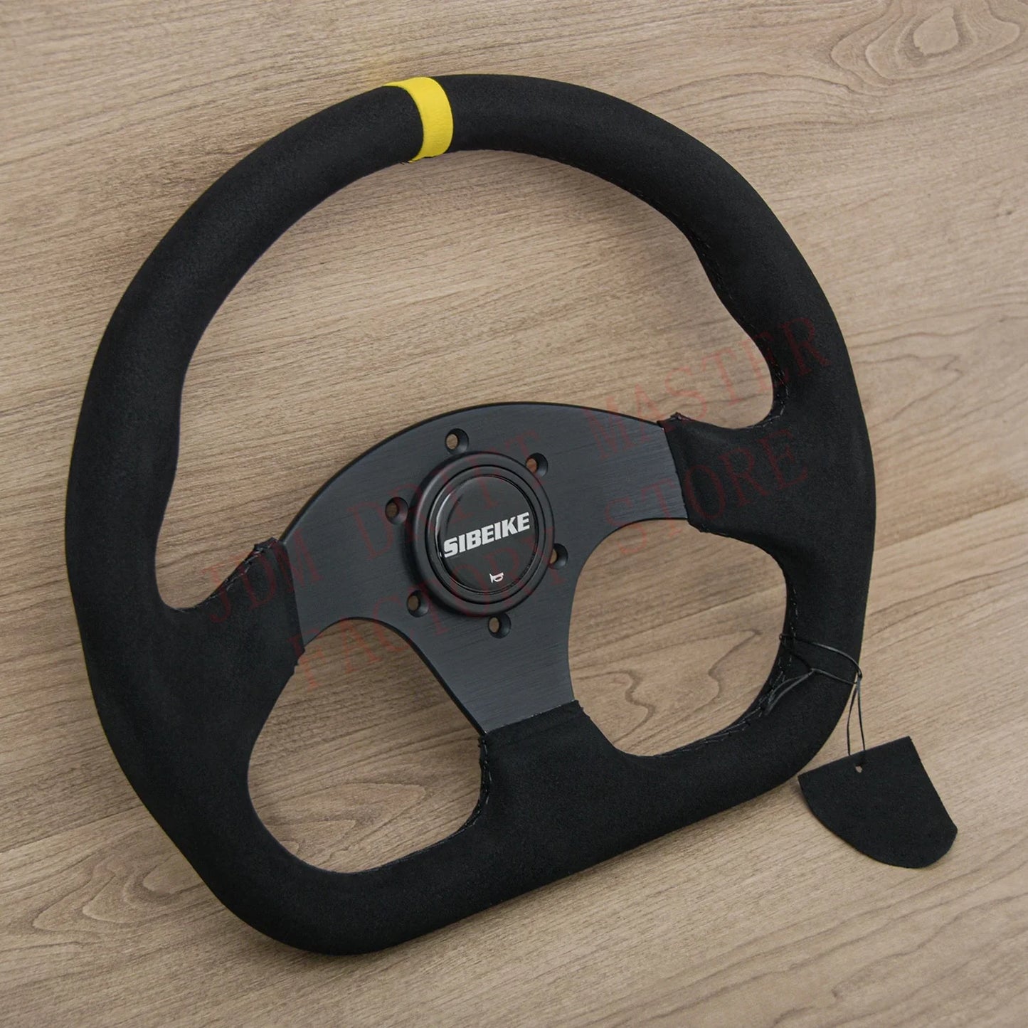 مقود رياضي SIBEIKE بتصميم D شمواه – 13 إنش (320 مم) JDM