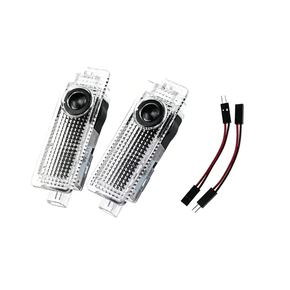 2Pcs Car Door logo Projector Lamps Welcome Light Accessories For Logo BMW M E90 E60 F18 E46 F30 F20 M2 M5 M3 E87 M4 X3 X5 X1