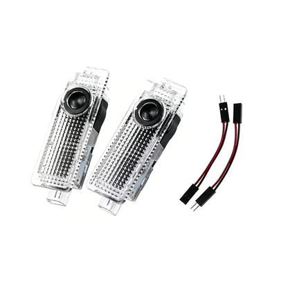 2Pcs Car Door logo Projector Lamps Welcome Light Accessories For Logo BMW M E90 E60 F18 E46 F30 F20 M2 M5 M3 E87 M4 X3 X5 X1