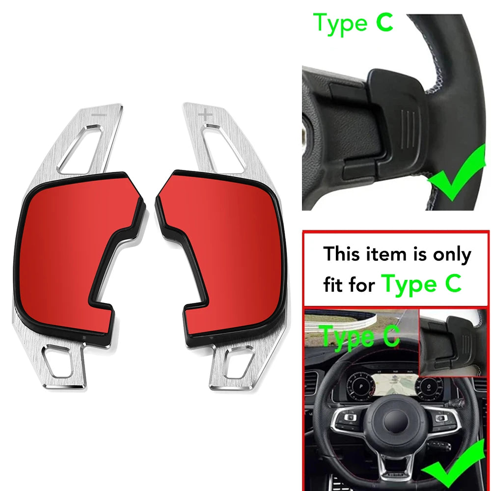 مبدلات ناقل الحركة (Paddle Shift) لفولكس واجن جولف 7 / 7.5 GTI وR-Line وبولو وجيتا GLI – امتداد رياضي للمقود
