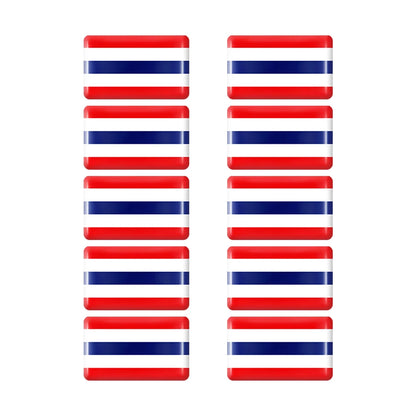 10pcs Epoxy UK United Kingdom Flag Sticker Car Interior Decoration Decal for Jaguar XE XF XJ Land Rover Range Rover Evoque Badge