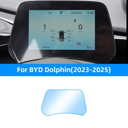 حماية زجاج الشاشة والعدادات لـ BYD Dolphin