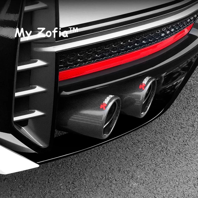 أغطية مخارج العادم بنقشة الكاربون لـ GAC إمباو / دودج أتيتيود GT (2024-2025)