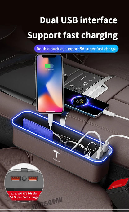 منظم منفذ USB لتسلا