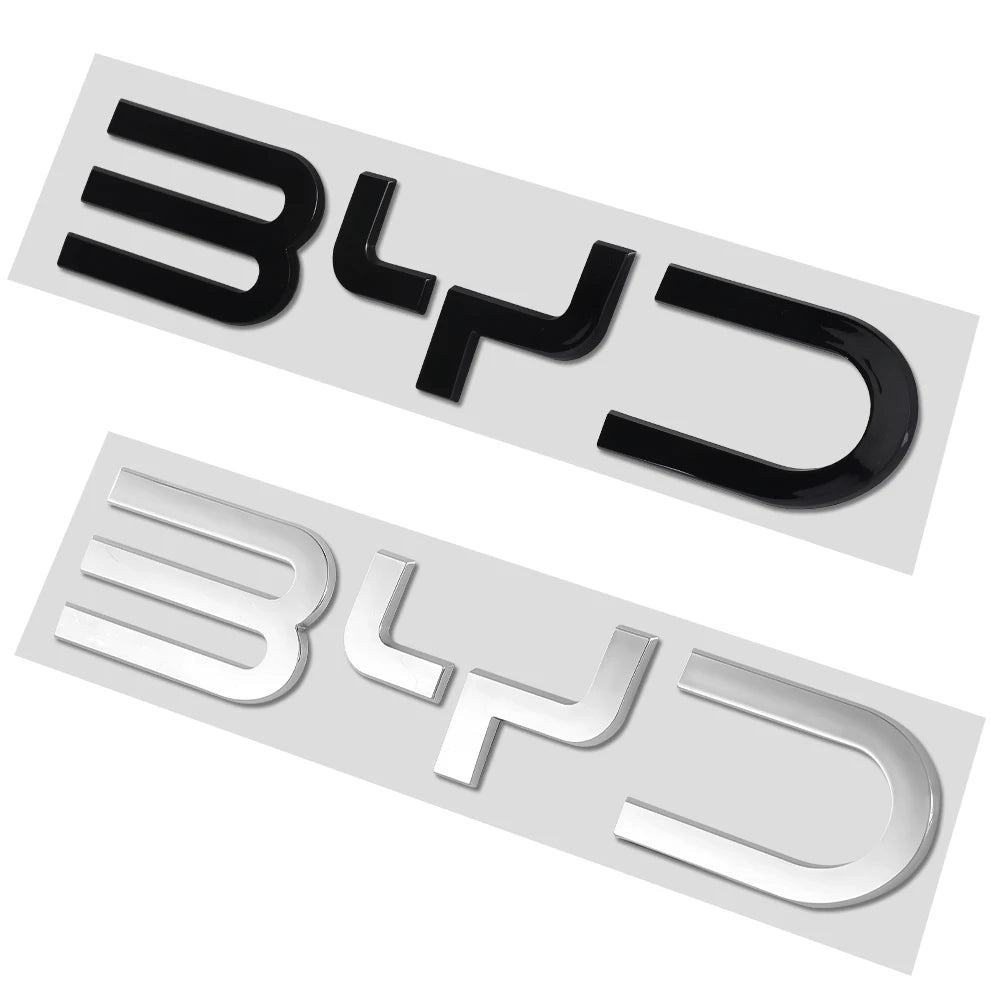 شعارات حروف أمامية وخلفية لـ BYD