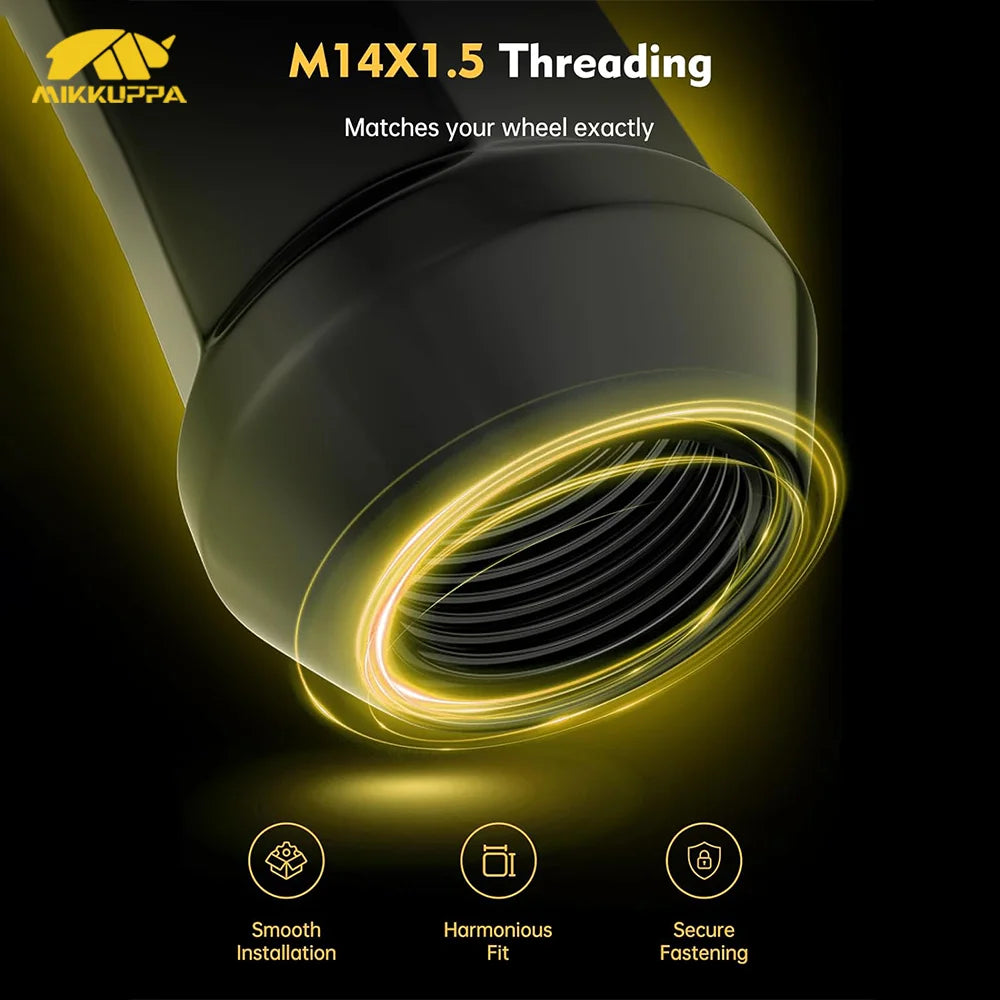 طقم صواميل جنوط M14x1.5 (24 قطعة)