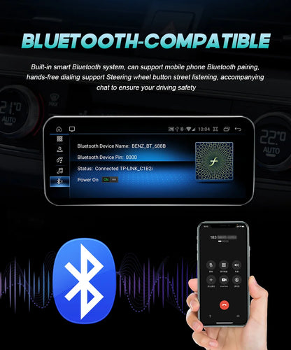 شاشة أندرويد لمرسيدس C-Class (W205)