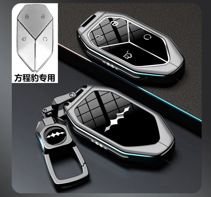 غطاء مفتاح زنك فاخر لـ BYD Leopard 5 / Leopard 8