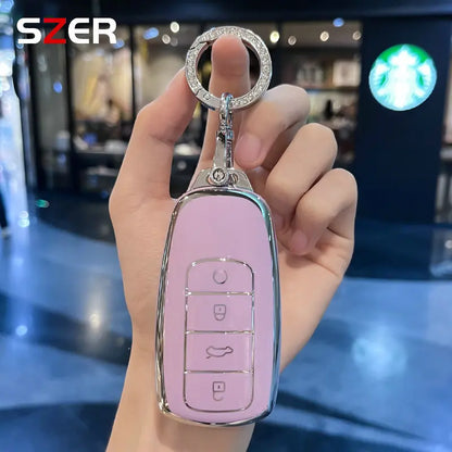 غطاء مفتاح TPU لشيري تيجو 8 برو