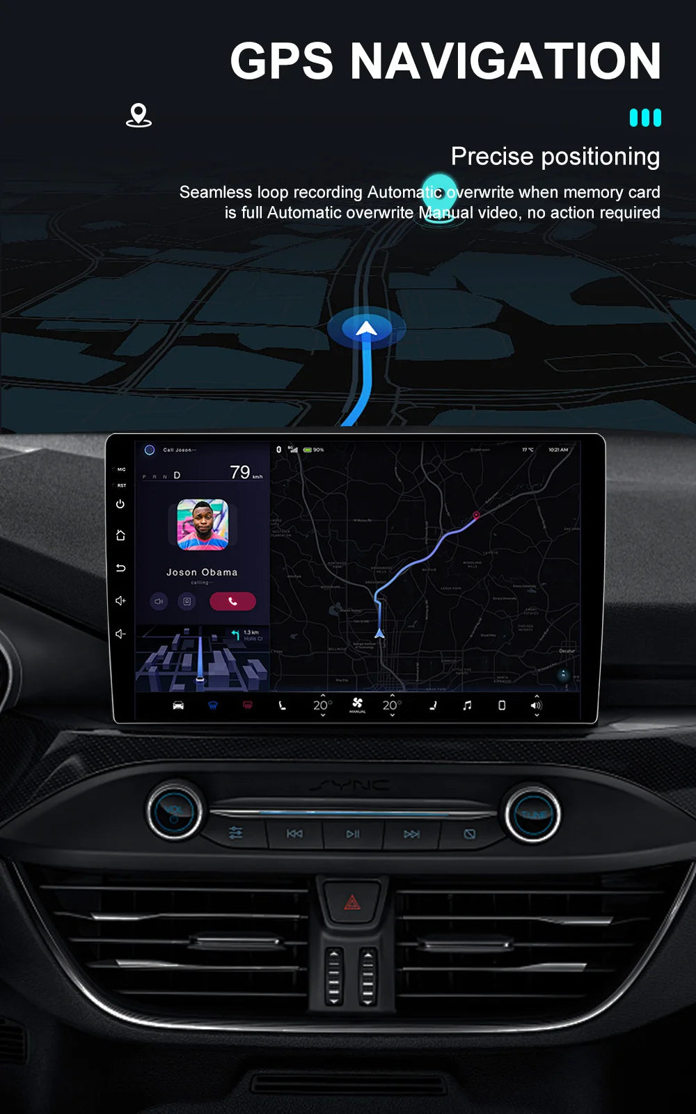 شاشة أندرويد 16 لهوندا أكورد 8 / Crosstour (2008-2012)