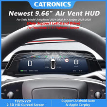 شاشة HUD مقاس 9.6 إنش لتسلا موديل 3 / موديل Y