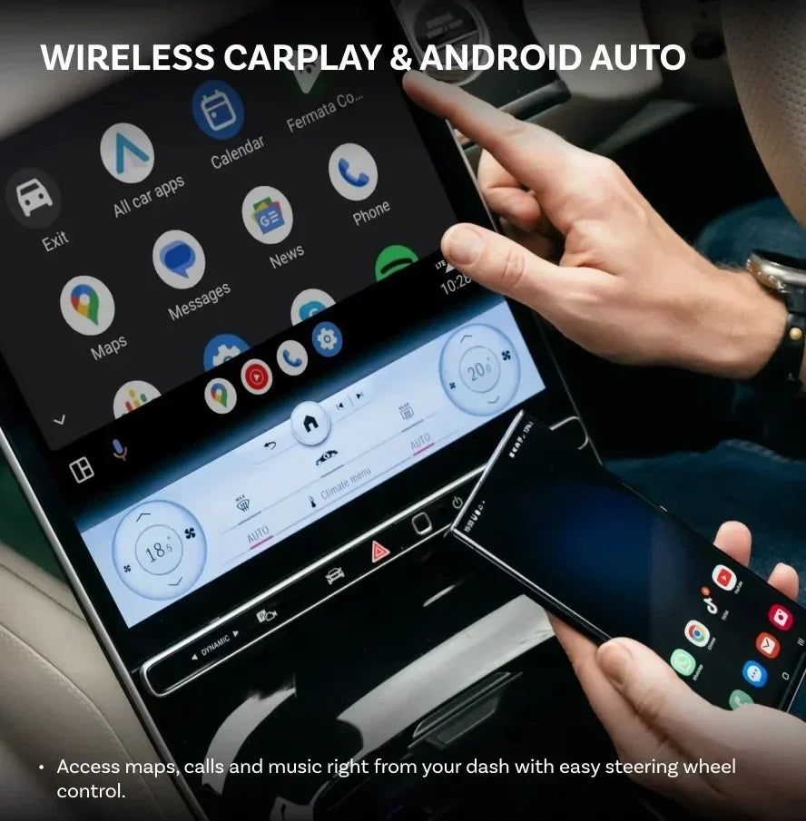 OttoAibox P3 Pro – محول CarPlay وAndroid Auto لاسلكي