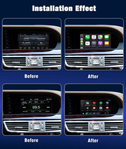 واجهة CarPlay وAndroid Auto لاسلكية لمرسيدس S-Class (W221)