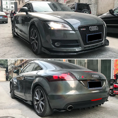 طقم بودي كت لأودي TT / TTRS (2004-2019) – فرونت ليب، سايد سكيرت، زعانف جانبية وملحقات ABS