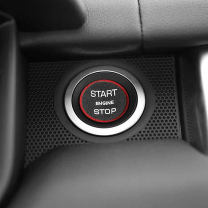 Made of Alcantara For Land Rover Discovery Sport (2016-2019) Engine Start Button Trim Sticker Car Interior Tuning Accessories
