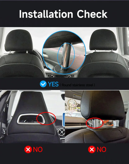 شاشة مسند رأس أندرويد 10.1 إنش مع CarPlay