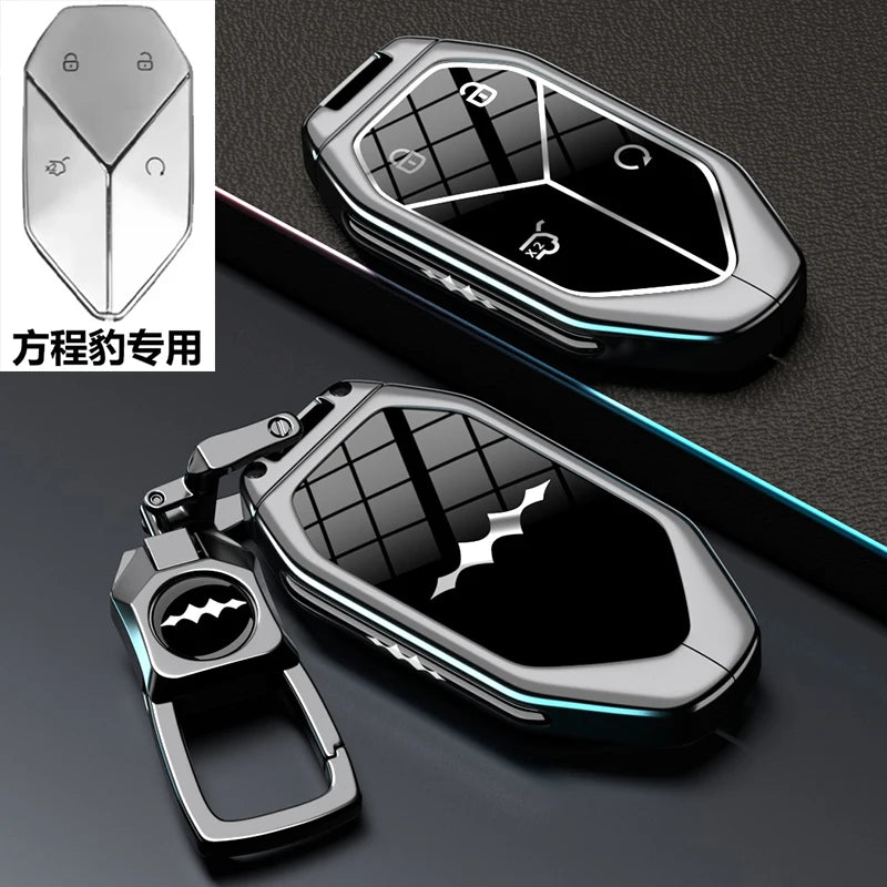 غطاء مفتاح زنك فاخر لـ BYD Leopard 5 / Leopard 8