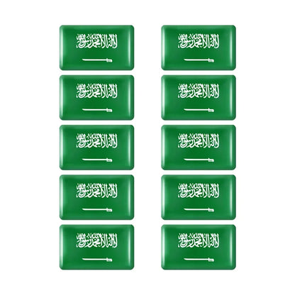 10pcs Epoxy UK United Kingdom Flag Sticker Car Interior Decoration Decal for Jaguar XE XF XJ Land Rover Range Rover Evoque Badge