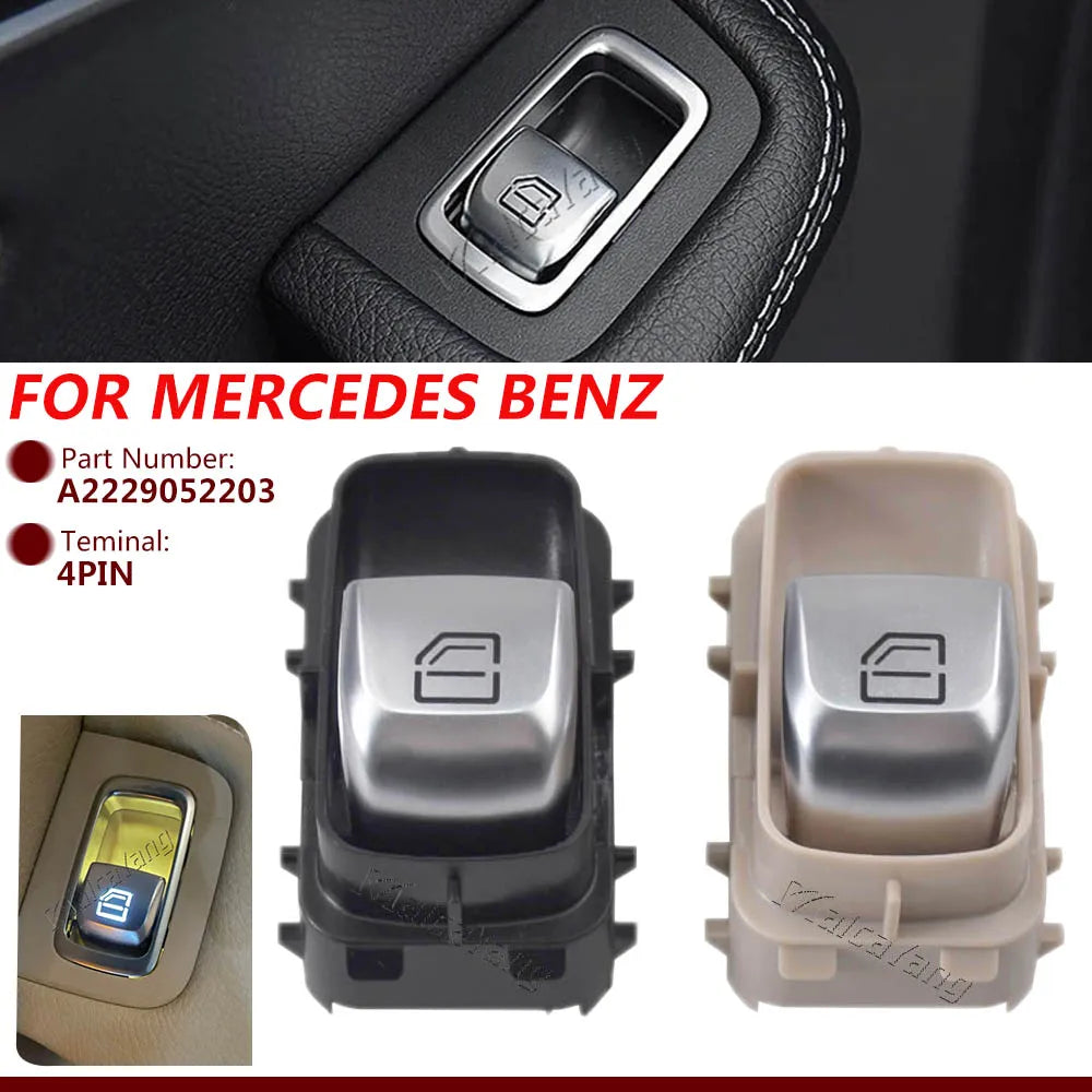 مفتاح التحكم بالنوافذ لمرسيدس C-Class / E-Class / GLC / CLS