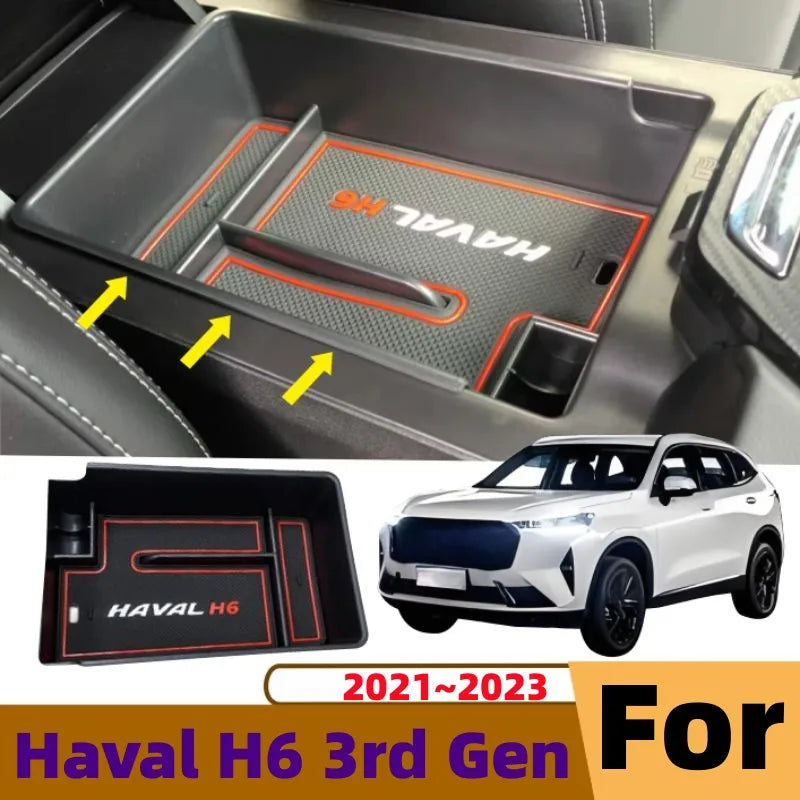 صندوق تخزين للكونسول الأوسط لهافال H6