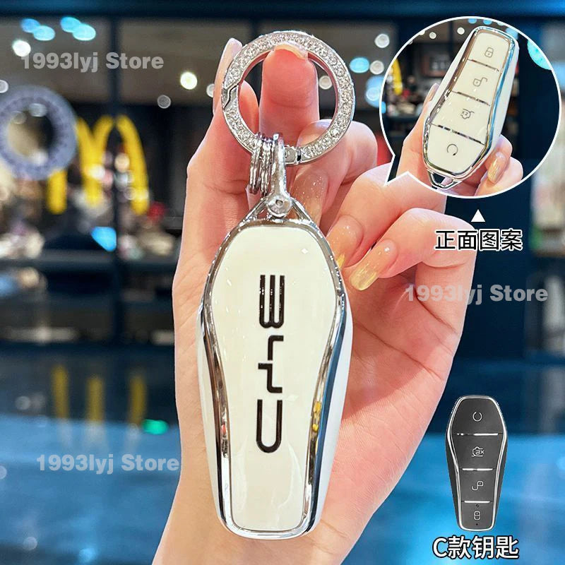 غطاء مفتاح TPU لـ BYD Atto 3