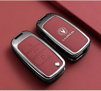 Car  Key Cover Case for Changan CS15 CS35 CS75 CS95 V3 V5 V7 Eado Raeton Plus Coupe Protector Holder Shield