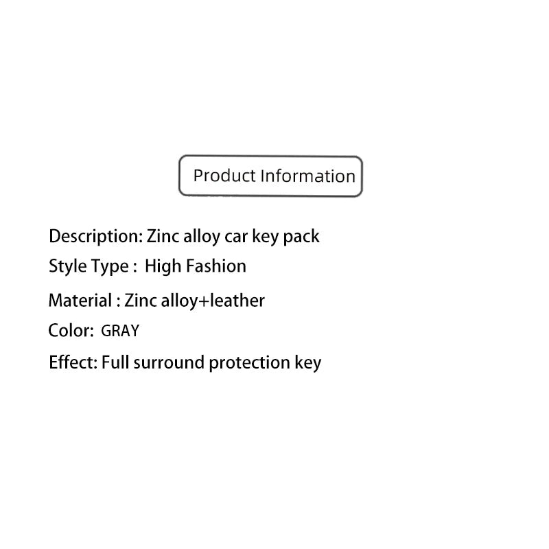 غطاء مفتاح زنك فاخر لـ BYD Leopard 5