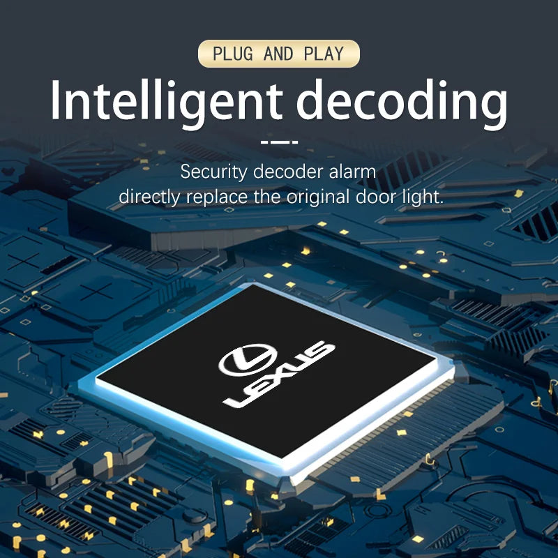 إضاءة ترحيب LED لأبواب لكزس