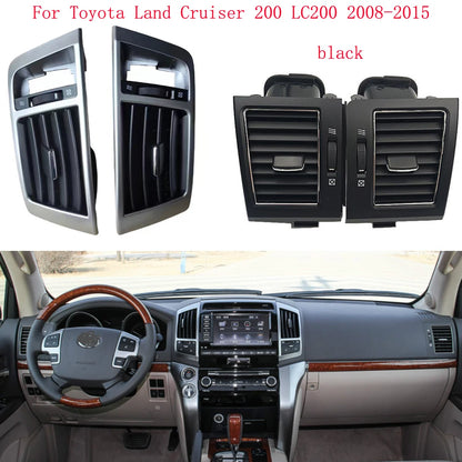 Yaocaiss Copy For Toyota Land Cruiser 200 LC200 2008 2009 2010-2015 Grill Car A/C Air Conditioner Outlet Air Fresh Grill outlets