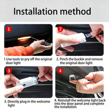 2Pcs Car Door Logo Projector Lamps Welcome Light Accessories For Logo BMW M E90 E60 F18 E46 F30 F20 M2 M5 M3 E87 M4 X3 X5 X1