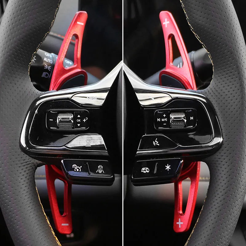 مبدلات ناقل الحركة (Paddle Shift) لـ GAC إمباو (2022-2024) – ألمنيوم مقاوم للصدأ، طقم قطعتين