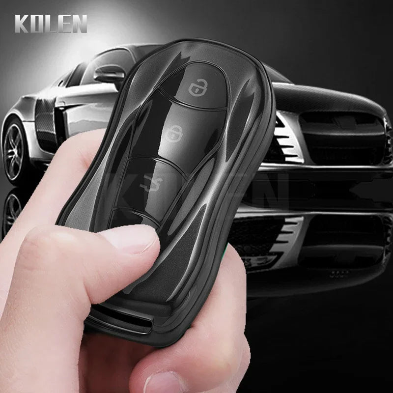 غطاء مفتاح TPU لـ Geely Tugella